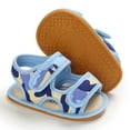 thumbnail image 5 of SDJMa Baby Boys Girls Sandals Soft Non-Slip Rubber Sole Prewalker Flat Walking Shoes, 5 of 9