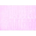 thumbnail image 1 of Ahgly Company Indoor Rectangle Solid Pink Modern Area Rugs, 2' x 5', 1 of 4