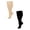 Black 1PCS & Beige 1PCS, variant on CAIXIA Plus Size Compression Socks Wide Calf for Women Men Extra Large 15-20 mmHg Knee High Sock for Nurses Pregnant Travel,Black