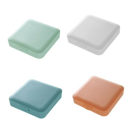 

Etereauty 4Pcs Menstrual Pad Storage Box Portable Period Pouch Sanitary Napkin Container