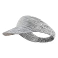 thumbnail image 1 of Sombrero de verano para el sol, sombrero de protección solar, nailon, portátil, ala ancha, visera superior vacía. Gris, 1 of 9
