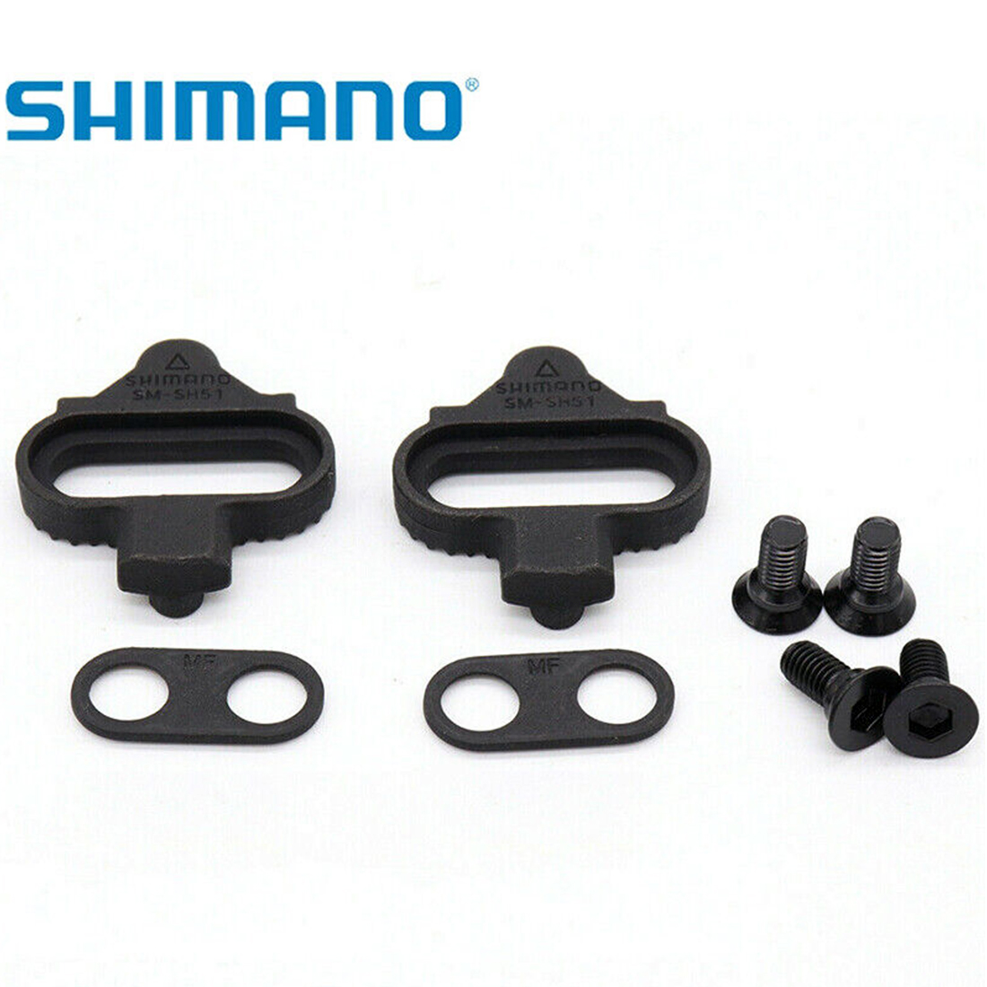 Shimano SPD SM-SH51/SH56 Cleat MTB Single-Directional Release Cleats w/o Plate Nuts - image 3 of 7