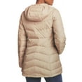 thumbnail image 2 of Eddie Bauer Women's Hooded Chevron Down Parka, Tan, XL, 2 of 2