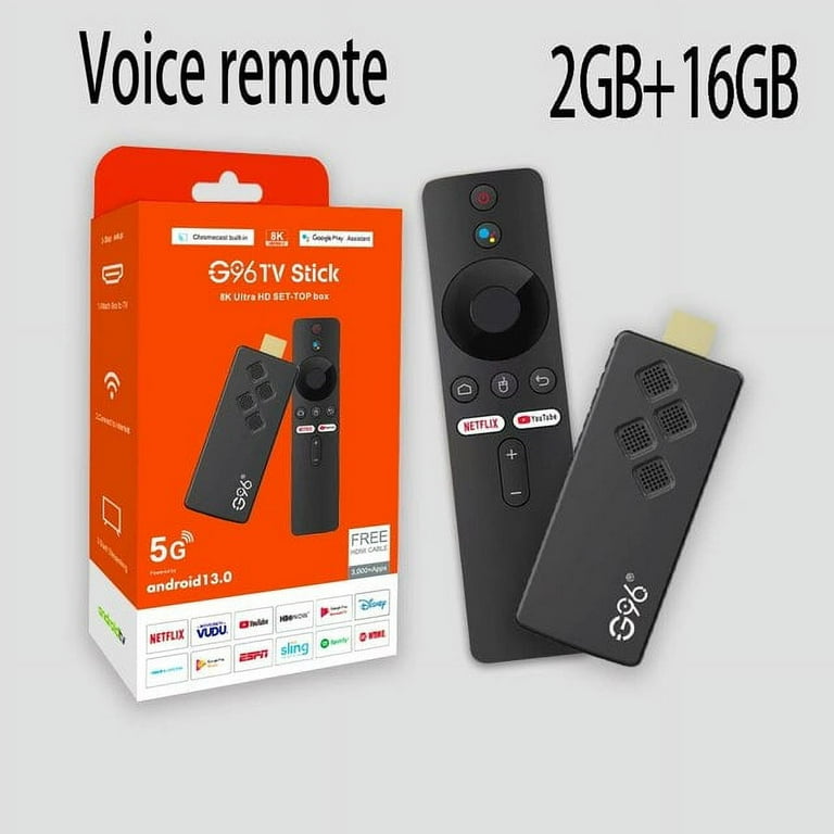 Android13.0 Global Version G96 TV Stick Portable 8K