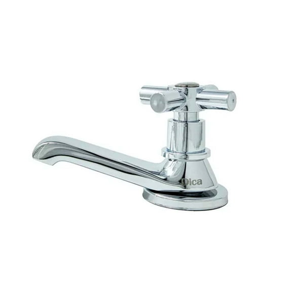 Llave individual DICA maneral Cruz Lavabo Cromo baño 4244IN