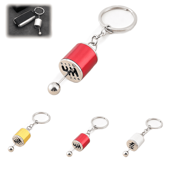 Car Shifter Keyrings Manual Transmission Gearbdox Fidget Toy | Creative 6 Speed Transmission Lever Keyrings, Key Fob Accessories