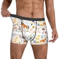 thumbnail image 2 of Kdxio Men's Boxer Briefs with On The Farm Print - Comfortable and Breathable Underwear for Everyday Wear, 2 of 7