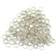 thumbnail image 1 of 200pcs s Aros Fornituras Círculos Dobles para Color Plata 0.6X6mm Plata de 6 mm Baoblaze Anillos partidos Fabricación de joyas, 1 of 4