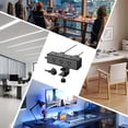 thumbnail image 2 of Multicontacto Escritorio, Conector Multiple Regleta, 1 USB-C, 3 USB-A y 9 Salidas de CA, Multicontac, 2 of 8