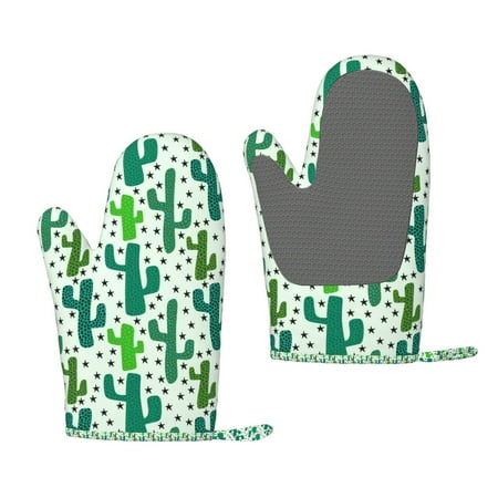 

Lukts Cactus 1 for Silicone Anti-Scalding Gloves Kitchen Lanyard Gloves for Grilling Baking Cooking