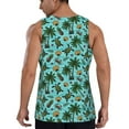 thumbnail image 3 of Haiem Pineapple Sea Turtle Men Workout Tank Top Gym Bodybuilding Sleeveless Muscle T Shirts Athletic Tank Breathable Workout Shirt-4X-Large, 3 of 9