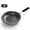 Black, variant on edx Ceramic Nonstick Frying Pan, 8-Inch Egg Pan, Aluminum Pans with Stainless Steel Base, Nonstick Pan Skillet, Oven & Dishwasher Safe, Black