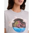 thumbnail image 4 of Jurassic World Rebirth Women's Graphic Tee with Short Sleeves, Sizes XXS-XXL, 4 of 5