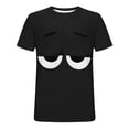 thumbnail image 5 of Funny Graphic T-Shirts for Men Crewneck Short Sleeve Tee Breathable Casual Top for Spring Summer & Outdoor Black-3 3XL, 5 of 5