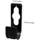thumbnail image 2 of Rawiri Soporte de pared flexible para manguera de jardín extensible para riego de jardín, gancho de pared, soporte ordenado para el hogar, color negro, 2 of 5