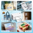 thumbnail image 2 of KNAON Bluetooth Thermal Shipping Label Printer, 4x6 Portable Thermal Address Label Printer for Small Business, Compatible with iPhone,Android,Windows, 2 of 9