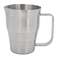 thumbnail image 2 of Milk Frother Pitcher, 24 Ounce Stainless Steel Steaming Pitcher Milk Steamer Cup For Espresso Cappuccino Latte Coffee Art, Silver, 2 of 8
