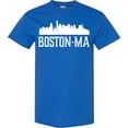thumbnail image 3 of Inktastic Boston Massachussetts Skyline T-Shirt, 3 of 5