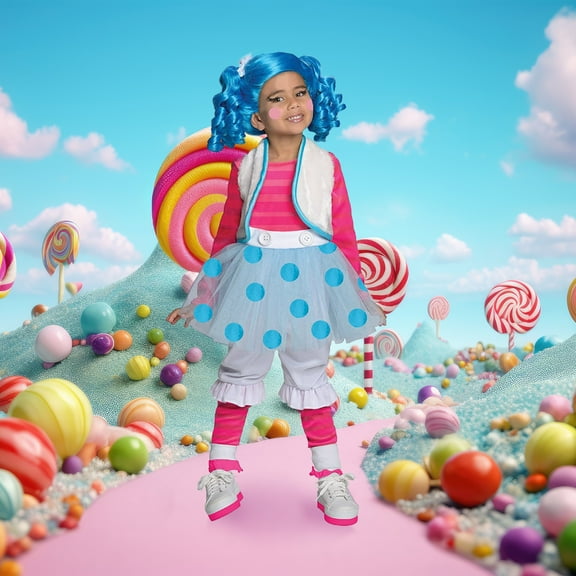 Rubies Girl's Lalaloopsy Mittens Fluff 'n' Stuff Child Halloween Costume - XS 2T-3T