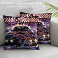 thumbnail image 3 of Autua Lightning Bolt Graphic Decorative Throw Pillow Cover for Home Couch Living Room Bed Sofa - 1PC 18x18in, 3 of 5