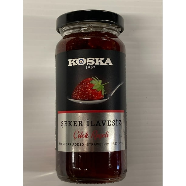 Koska No Sugar Added Strawberry Preserves 10 23 Oz Walmart Com
