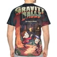 thumbnail image 7 of Gravity Falls Men's Short-Sleeve T-Shirt Summer Casual Tee Top Breathable Crewneck T-Shirt Xx-Large, 7 of 7