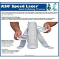 thumbnail image 3 of Med Spec ASO Ankle Stabilizer Orthosis Speed Lacer, Black, XX-Large, 3 of 4