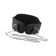 thumbnail image 4 of Siruishop Dipping Belt Adjustable Back Support Strap for Powerlifting Exercise Workout Black Edge, 4 of 8