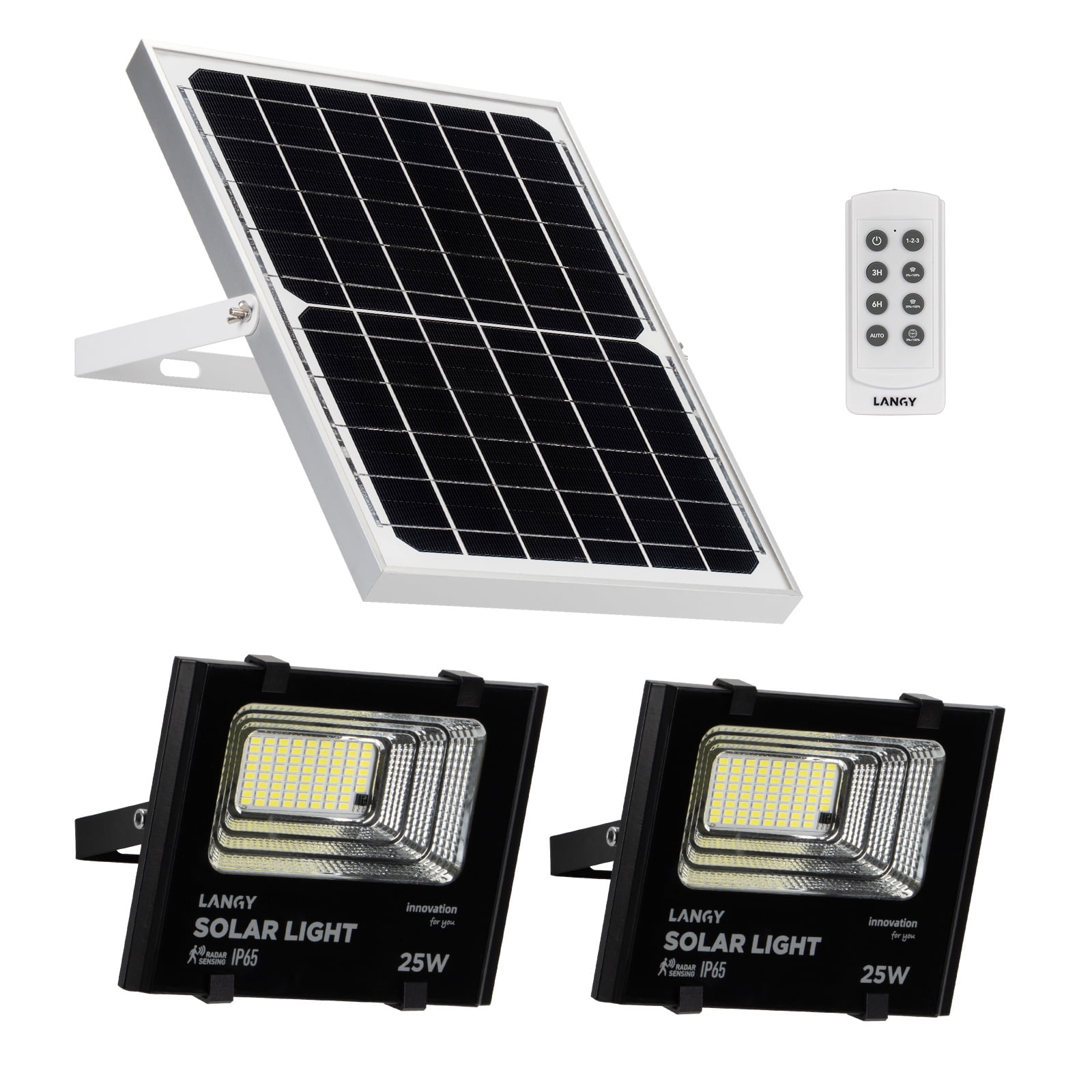 Solar Flood Lights Outdoor Dusk to Dawn Solar Power Flood Lights 72LED