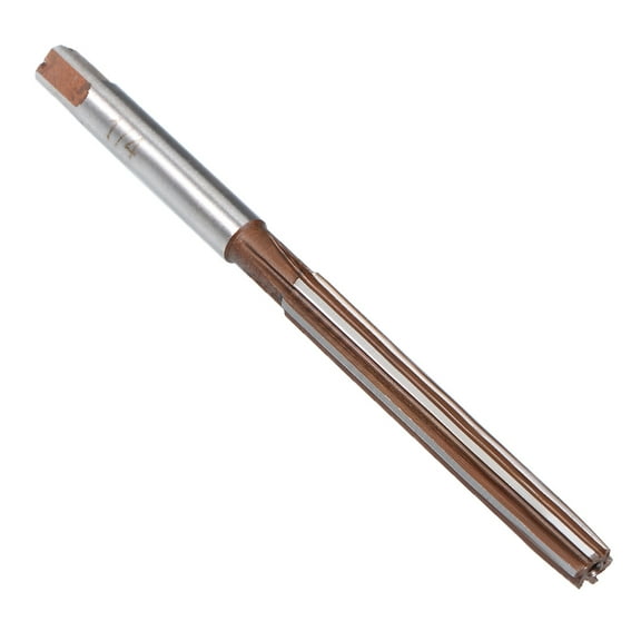 Uxcell 1/4" HSS H7 Precision 6 Straight Flutes Milling Cutter Hand Reamer Uncoated
