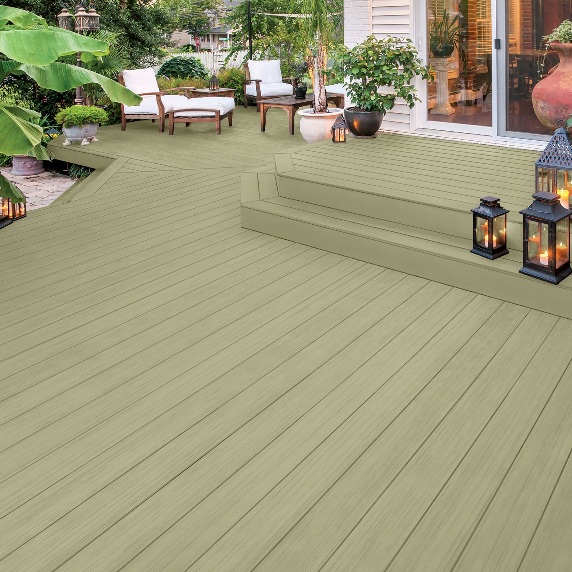 Olympic Rescue It 1 Gallon SC-1001 Aluminum Exterior Deck Resurfacer and Primer with Sealer