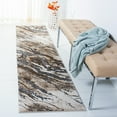 thumbnail image 2 of SAFAVIEH Pacific Nick Abstract Runner Rug, Dark Grey/Beige, 2'2" x 11', 2 of 8