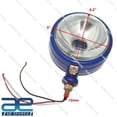 thumbnail image 2 of New Cowl Shape Blue Painted Headlamp Headlight Assembly For Tractor, 2 of 5