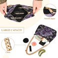 thumbnail image 2 of FORMRS Womens Shoulder Bag with Chain Strap Clutch Purse Cute Tote Handbag, Purple Roses, 2 of 7