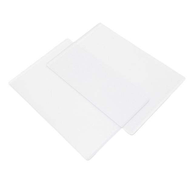 2 Almohadillas De Corte Para Máquina Troqueladora PC A5, Placa De Troquelado Transparente Para Grabado En Relieve, Manualidades Y álbumes De Recortes