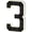 C, variant on VKLU Solar Address Sign, Solar-Powered LED Number 0, Backlit Waterproof House Number for Yard, Easy Installation with No Drilling Required