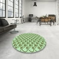 thumbnail image 3 of Ahgly Company Indoor Rectangle Patterned Olive Drab Green Area Rugs, 5' x 8', 3 of 6