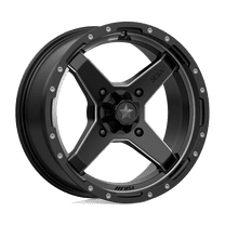 MSA Offroad Wheels Aluminum Rim M12 DIESEL 18X7in Gloss Black Finish ...