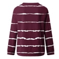 thumbnail image 4 of WRKEKC Chandail en Molleton Mode Tendance pour Femmes, Chandail à Manches Longues Col Rond avec Motifs Uniques pour Style Décontracté Mode Urbaine Vin m, 4 of 5