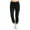 Black, variant on EDFBUYKRS Female Women Pants Casual Work Pants Women Cargo Petite Ladies Pocket Cargo Casual Pants Elastic Waist Corset Rope Pants Xl