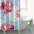 thumbnail image 5 of Waterproof Pioneer Shower Curtain 72x84 Inch Polyester Unique Cute Floral Shower Curtain for Bathroom Hotel Home Decor with 12 Plastic Hooks, 5 of 5
