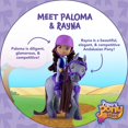 thumbnail image 3 of Breyer Piper'S Pony Tales Juego de muñeca y pony Paloma Rayna Jinete articulado de 6 pulgadas y caballo de 7 pulgadas para juegos creativos, juguete para niños y niñas mayores de 3 años, 3 of 5