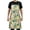 Drinks Leaf Wineglass, variant on Limes and Jasmine Flowers Kitchen Apron with 2 Pockets Adjustable waterproof Cooking Aprons for Women Men Chef
