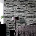 thumbnail image 1 of 1 Roll American Retro Brick Pattern Self-adhesive Wallpaper, Instant Paste, Pvc Wallpaper, For Live Background Wall Coffee Shop Living Room Fireplace Background Wall Decoration, 1 of 4