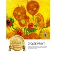 thumbnail image 5 of DECORARTS - Sunflowers, Vincent Van Gogh Art Reproduction. Giclee Prints Match with Golden Framed for Wall Decor. Picture Size: 20x16 in, Framed Size: 26x22 in, 5 of 7