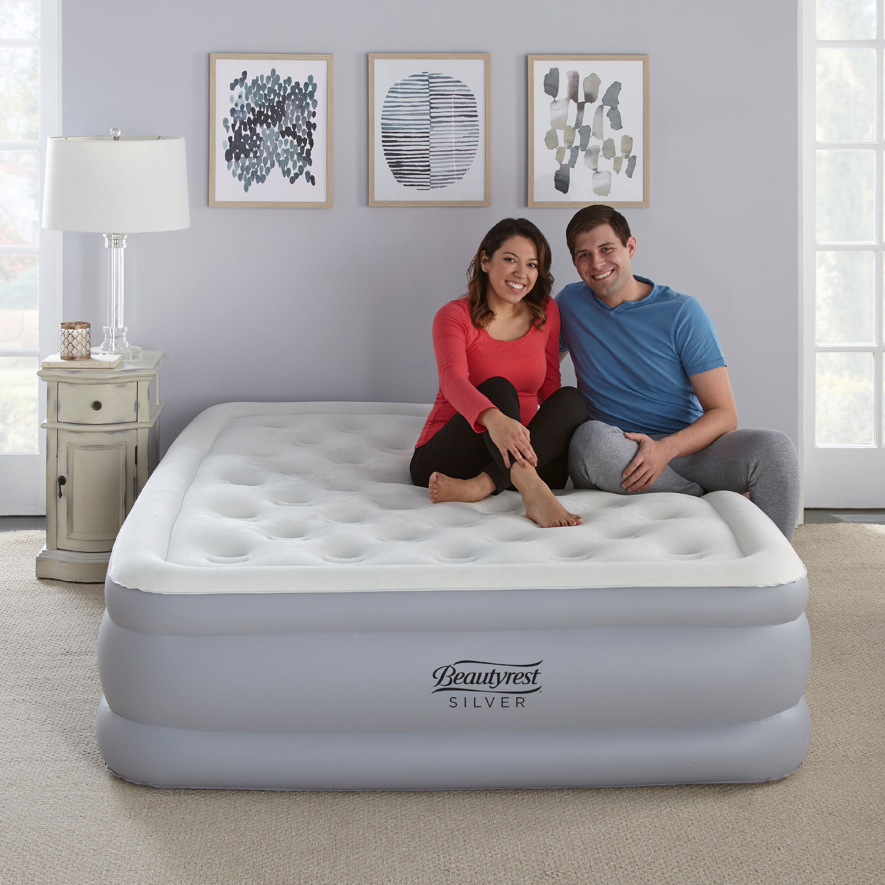 Beautyrest Everfirm 18 inch Queen Air Mattress with Built-in Pump - image 4 of 11