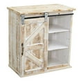thumbnail image 1 of Nearly Natural 7048 30 in. Sliding Barn Door Console, 1 of 1