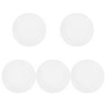 thumbnail image 2 of SHISUYAN 5Pcs Student Ink Dish White Round Plastic Storage For Calligraphy Lovers, 2 of 9