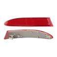 thumbnail image 4 of Car Rear Bumper Reflector, Transparent Red Shell Rear Bumper Reflector Cover  For Vehicle Left/63147217315,Right/63147217316, 4 of 8