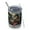 Multicolor Controllers Games, variant on 12oz Tumblers Colorful Controllers Games Stars Black Vacuum Insulated Stainless Steel Travel Tumbler Cups Mug with Lid and Straw for Beer,Coffee,Beverages with Cleaning Brush for Cold Hot Drinks